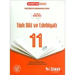 Sınav 11.Sınıf Türk Dili ve Edebiyatı Aç Konu Katla Soru Akordiyon Serisi