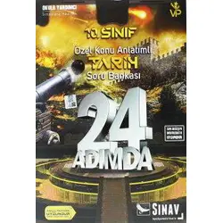 Sınav 10.Sınıf Tarih 24 Adımda Özel Konu Anlatımlı Soru Bankası