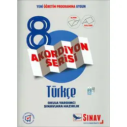 Sınav 8.Sınıf Türkçe Akordiyon Serisi
