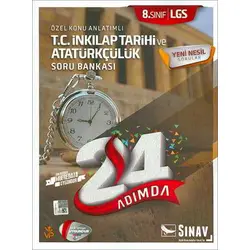 Sınav 8.Sınıf LGS İnkılap Tarihi 24 Adımda