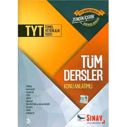 Sınav TYT Tüm Dersler Konu Anlatımlı