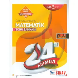 Sınav LGS 8.Sınıf Matematik Özet Konu Anlatımlı Soru Bankası