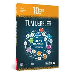 Sınav 10.Sınıf Tüm Dersler Soru Bankası