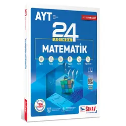 Sınav AYT Matematik 24 Adımda Konu Anlatımlı Soru Bankası