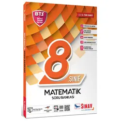 Sınav 8. Sınıf LGS Matematik BTS Soru Bankası