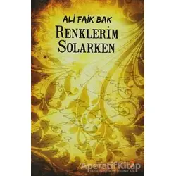 Renklerim Solarken - Ali Faik Bak - Cinius Yayınları