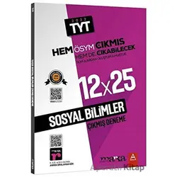 2023 TYT Sosyal Bilimler ÖSYM Çıkmış ve Çıkabilecek Sorulardan Oluşturulmuş 12 Deneme Sınavı Tamamı
