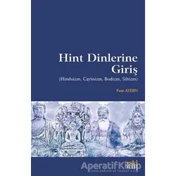Hint Dinlerine Giriş - Fuat Aydın - Eski Yeni Yayınları