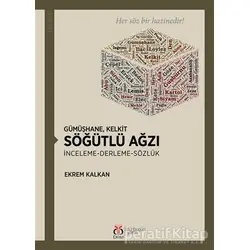 Gümüşhane Kelkit Söğütlü Ağzı - Ekrem Kalkan - DBY Yayınları