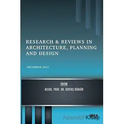 Research and Reviews in Architecture, Planning and Design - December 2021