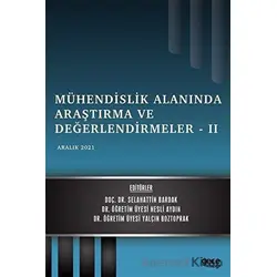 Mühendislik Alanında Araştırma ve Değerlendirmeler - 2 - Kolektif - Gece Kitaplığı