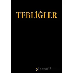 Tebliğler - Emrah Eryılmaz - Cinius Yayınları