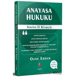 2022 Anayasa Hukuku Süreler Kitapçığı - Ozan Erdem - Dizgi Kitap