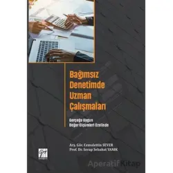 Bağımsız Denetimde Uzman Çalışmaları - Serap Sebahat Yanık - Gazi Kitabevi