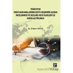 Türkiye de Vergi Harcamalarının Sosyo-Ekonomik Açıdan İncelenmesi ve Seçilmiş OECD Ülkeleri İle Karş