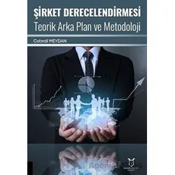Şirket Derecelendirmesi Teorik Arka Plan ve Metodoloji - Cebrail Meydan - Akademisyen Kitabevi