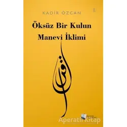 Öksüz Bir Kulun Manevi İklimi - Kadir Özcan - Karina Yayınevi