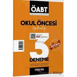 2024 ÖABT Okul Öncesi Öğretmenliği Tamamı Çözümlü 3 Deneme Marka Yayınları