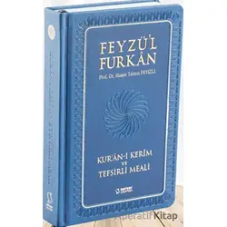 Feyzül Furkan Kuran-ı Kerim ve Tefsirli Meali - Büyük Boy - Hakiki Deri Cilt