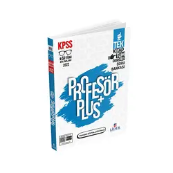 Lider 2022 KPSS Eğitim Bilimleri Profesör Dijital Çözümlü (Qr Kod) Soru Bankası