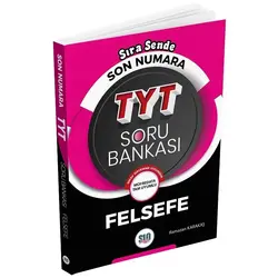 TYT Soru Bankası Felsefe Son Numara Yayınları