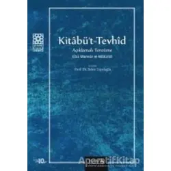 Kitabüt-Tevhid Açıklamalı Tercüme - Ebu Mansur el-Matüridi - İsam Yayınları