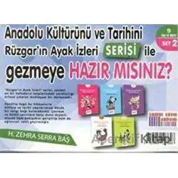 Rüzgarın Ayak İzleri Set 2 (5 Kitap Takım) - H. Zehra Serra Baş - Somut Yayınları