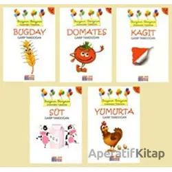 Geziyorum Görüyorum Üretimden Tüketime Seti - 5 Kitap Takım - Garip Tamdoğan - Somut Yayınları