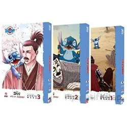 Disney Stiç ve Samuray 1-2-3 Kitap Set - Hiroto Wada - Beta Byou