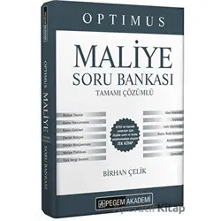 2022 KPSS A Grubu Optimus Maliye Tamamı Çözümlü Soru Bankası