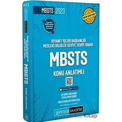 2023 MBSTS Diyanet İşleri Başkanlığı Mesleki Bilgiler Seviye Tespit Sınavı Konu Anlatımı