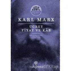 Ücret Fiyat ve Kar - Karl Marx - Yordam Kitap