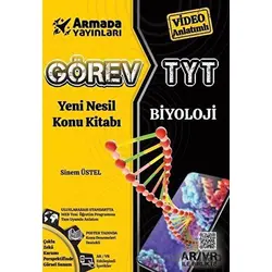 Armada Görev YKS TYT Biyoloji Konu Kitabı Yeni Nesil - Sinem Üstel - Armada Yayınları