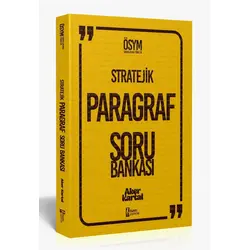 İsem Tüm Sınavlar İçin Stratejik Paragraf Soru Bankası