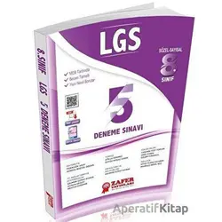 8. Sınıf LGS 5li Deneme - Kolektif - Zafer Yayınları