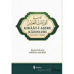 Kıraat-i Aşere Kaideleri - Abdullah Boz - Şifa Yayınevi