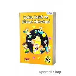3 Yaş Çoklu Zeka ve Dikkat Aktivitesi - Turuncu Kitap - Kolektif - Aktif Zeka Yayınları