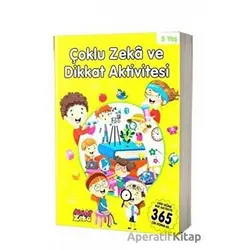 5 Yaş Çoklu Zeka ve Dikkat Aktivitesi - Sarı Kitap - Kolektif - Aktif Zeka Yayınları