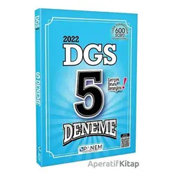 2022 DGS 5 Deneme Çözümlü - Kolektif - Panem Yayınları