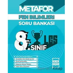 Metafor 8. Sınıf Fen Bilimleri Soru Bankası - Abdurrahman Örnek - Gerçek Başarı Yayınları