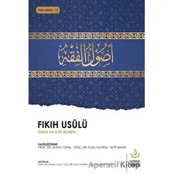 Fıkıh Usulü - Ömer Nasuhi Bilmen - Nizamiye Akademi Yayınları