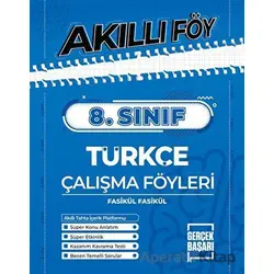 Metafor 8. Sınıf Türkçe Akıllı Çalışma Föyleri - Kolektif - Gerçek Başarı Yayınları
