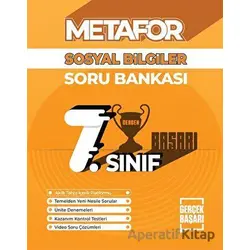 Metafor 7. Sınıf Sosyal Bilgiler Soru Bankası - Burcu Emine Demir - Gerçek Başarı Yayınları
