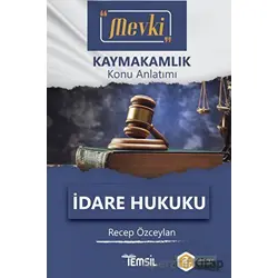 Mevki İdare Hukuku Kaymakamlık Konu Anlatımı Modüler Seti 2020 - Recep Özceylan - Temsil Kitap