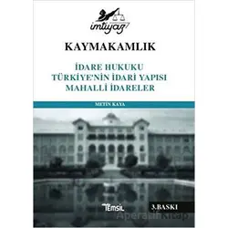 İmtiyaz - Kaymakamlık - Metin Kaya - Temsil Kitap