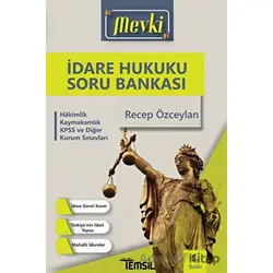 Mevki - İdare Hukuku Tamamı Çözümlü Soru Bankası - Recep Özceylan - Temsil Kitap