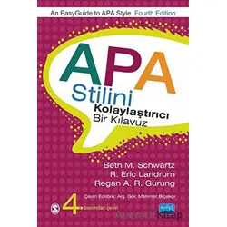 Apa Stilini Kolaylaştırıcı Bir Kılavuz - Beth M. Schwartz - Nobel Akademik Yayıncılık