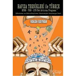Hafıza Teknikleri İle Türkçe - Hakan Bayhan - İkinci Adam Yayınları