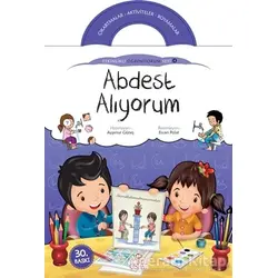 Abdest Alıyorum - Etkinlikli Öğreniyorum 4. Kitap - Ayşenur Güneş - Nesil Çocuk Yayınları