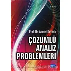 Çözümlü Analiz Problemleri - Ahmet Dernek - Nobel Akademik Yayıncılık